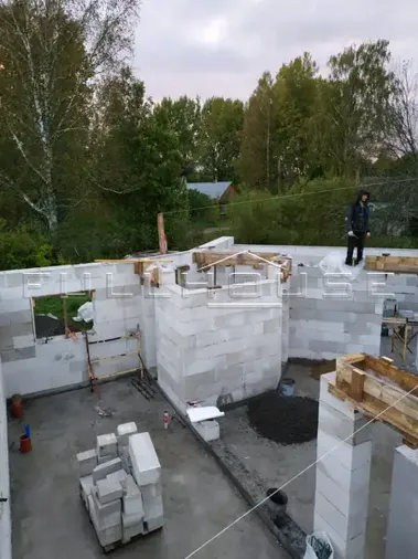 Строительство коттеджа по проекту FH-87N_23