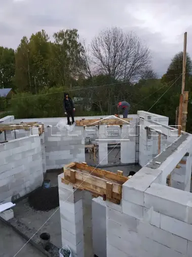 Строительство коттеджа по проекту FH-87N_25