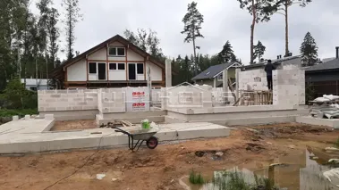 Строительство коттеджа по проекту FH-225MT_38 Строительство коттеджа по проекту FH-225MT_38