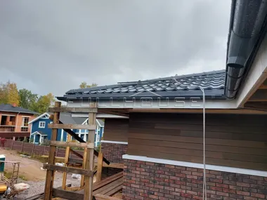 Строительство коттеджа по проекту FH-225MT_9 Строительство коттеджа по проекту FH-225MT_9