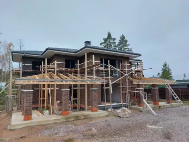 Строительство коттеджа по проекту FH-225MT_11 Строительство коттеджа по проекту FH-225MT_11