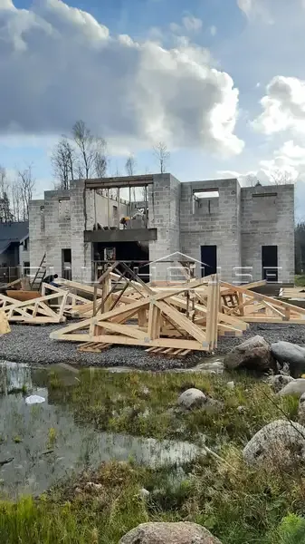 Строительство коттеджа по проекту FH-225MT_24 Строительство коттеджа по проекту FH-225MT_24