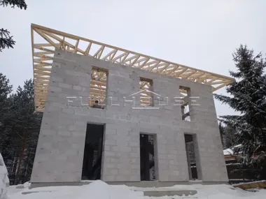 Строительство коттеджа по проекту FH-144 Master Dom студии FHDom_14