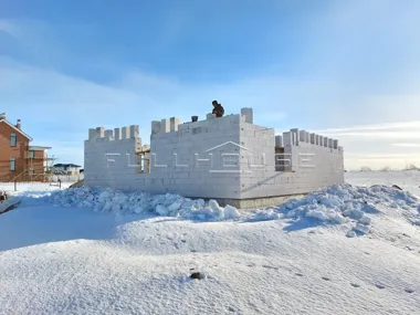 Строительство коттеджа по проекту проекту 61-03_20