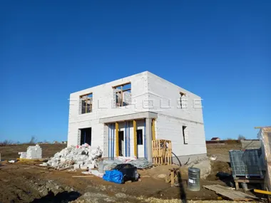 Строительство коттеджа по проекту проекту 61-03_10