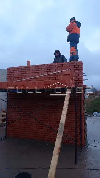 Строительство коттеджа по проекту FH-340RU_15