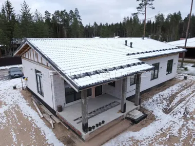 Строительство коттеджа по проекту FH-161RP_2