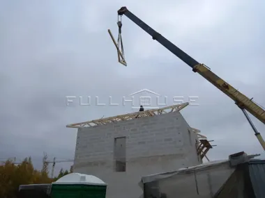 Строительство коттеджа по проекту FH-115 Status 2_10