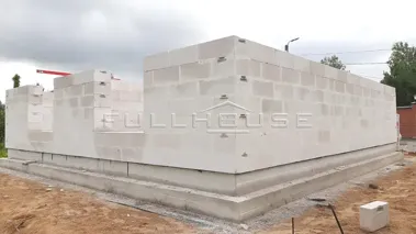 Строительство коттеджа по проекту FH-115 Status 2_15