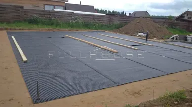 Строительство коттеджа по проекту FH-90WV Windows Villa_18