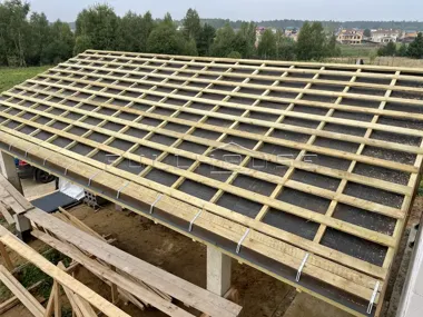 Строительство коттеджа по проекту FH-184RCH_24