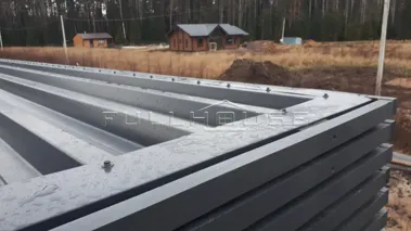 Строительство автонавеса и хозблока по проекту UNiT FH-4_5