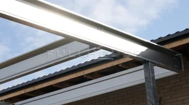 Строительство автонавеса и хозблока по проекту UNiT FH-4_18