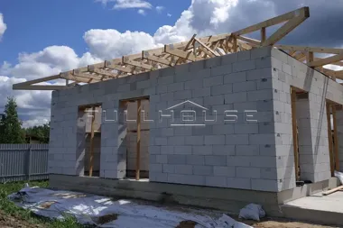 Строительство коттеджа по проекту FH-70K KVADRO_12