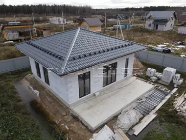 Строительство коттеджа по проекту FH-70K KVADRO_1