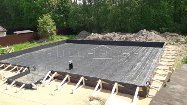 Строительство коттеджа по проекту FH-150 Simetrica_35