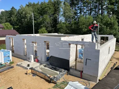 Строительство коттеджа по проекту FH-150 Simetrica_28