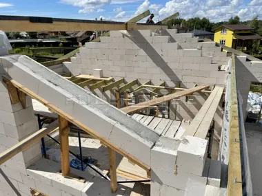 Строительство коттеджа по проекту FH-150 Simetrica_26