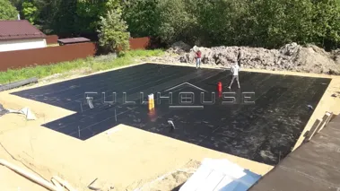 Строительство коттеджа по проекту FH-150 Simetrica_36