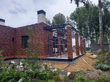 Строительство террасы и автонавеса по проекту UNiT FH-4_8