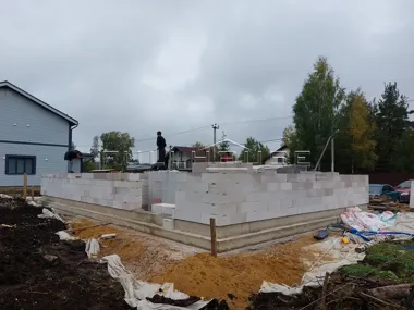 Строительство коттеджа по проекту FH-115 FOURex Villa_14