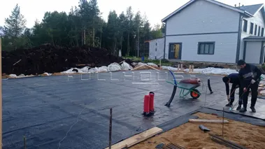 Строительство коттеджа по проекту FH-115 FOURex Villa_17