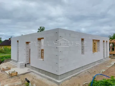 Строительство коттеджа по проекту FH-90MAS Windows Master_13