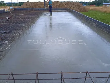 Строительство коттеджа по проекту FH-90WV Windows Villa_15