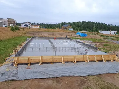 Строительство коттеджа по проекту FH-90WV Windows Villa_14