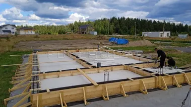 Строительство коттеджа по проекту FH-90WV Windows Villa_13