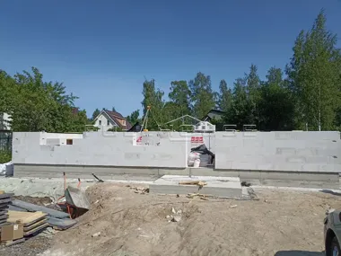 Строительство одноэтажного дома по проекту FH-90WP_19