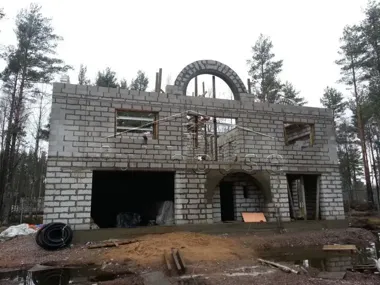 Строительство коттеджа по проекту 35-21_6