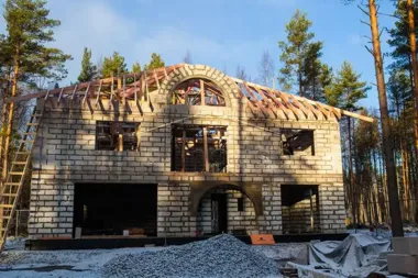 Строительство коттеджа по проекту 35-21_4