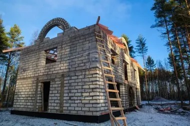 Строительство коттеджа по проекту 35-21_5