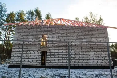 Строительство коттеджа по проекту 35-21_3