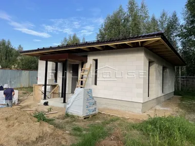 Строительство коттеджа по проекту FH-90MAS Windows Master_3