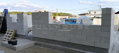 Строительство коттеджа по проекту FH-115 Status-2_13