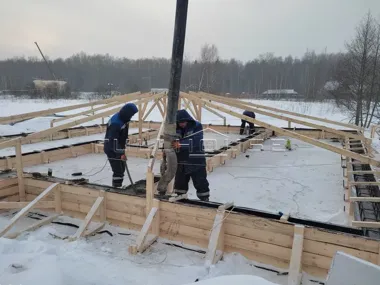 Строительство дома по проекту FH-114 Optimus_19