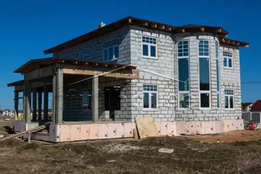 Строительство коттеджа по проекту 33-24_4