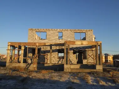 Строительство коттеджа по проекту 33-24_7