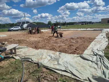 Строительство коттеджа по проекту FH-124 SiMetrica Air_19