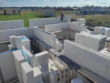 Строительство коттеджа по проекту FH-124 SiMetrica Air_12