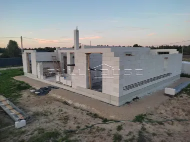 Строительство коттеджа по проекту FH-124 SiMetrica Air_11