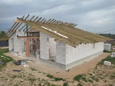 Строительство коттеджа по проекту FH-124 SiMetrica Air_9