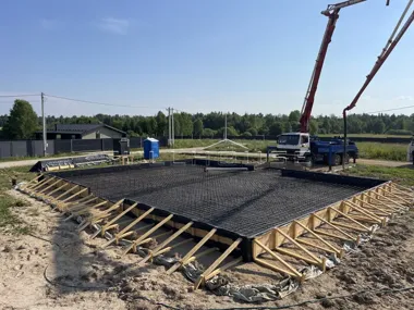 Строительство коттеджа по проекту FH-124 SiMetrica Air_17