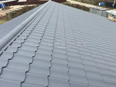 Строительство коттеджа по проекту FH-124 SiMetrica Air_5