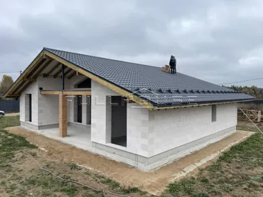 Строительство коттеджа по проекту FH-124 SiMetrica Air_1