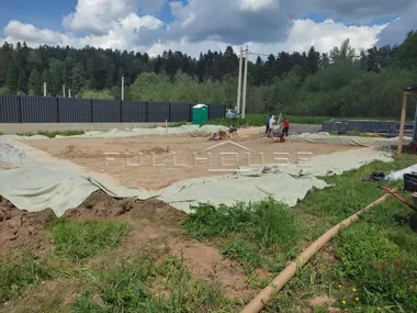 Строительство коттеджа по проекту FH-124 SiMetrica Air_19