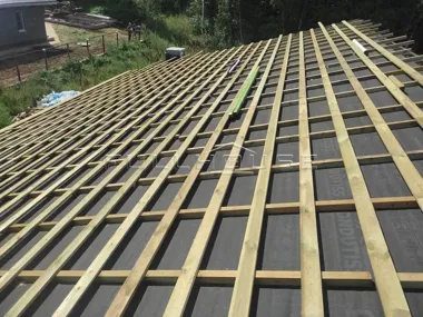 Строительство коттеджа по проекту FH-124 SiMetrica Air_9