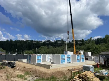 Строительство коттеджа по проекту FH-124 SiMetrica Air_15